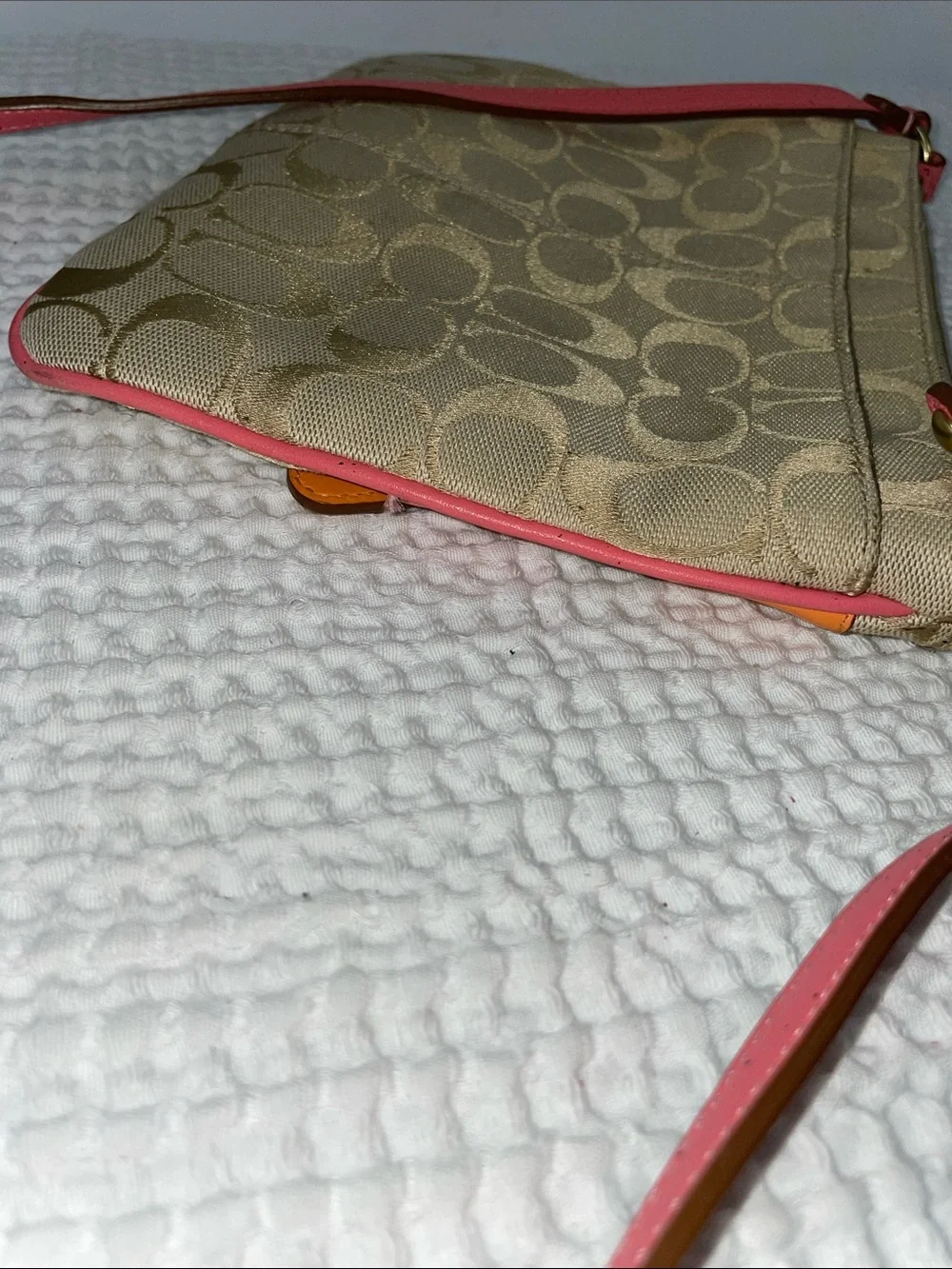Coach signature stripe